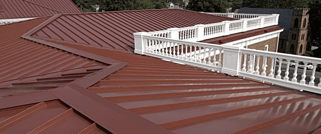 Standing seam metal roof Mesa AZ weather tite exteriors